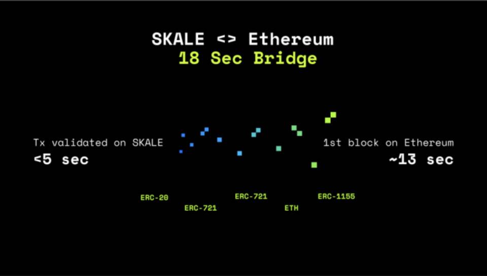 弹性 사이드 체인 네트워크 SKALE: 기술 솔루션, 크로스 체인 브리지 및 토큰 경제에 대한 자세한 설명